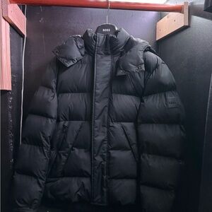 Boss Men's Dark Puffer Jacket